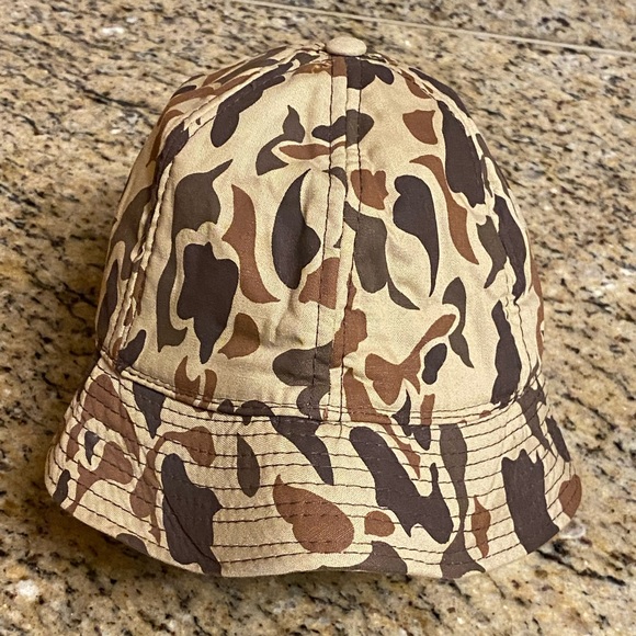 Other - Vintage Hunting Camouflage Foamy Bucket Hat Small